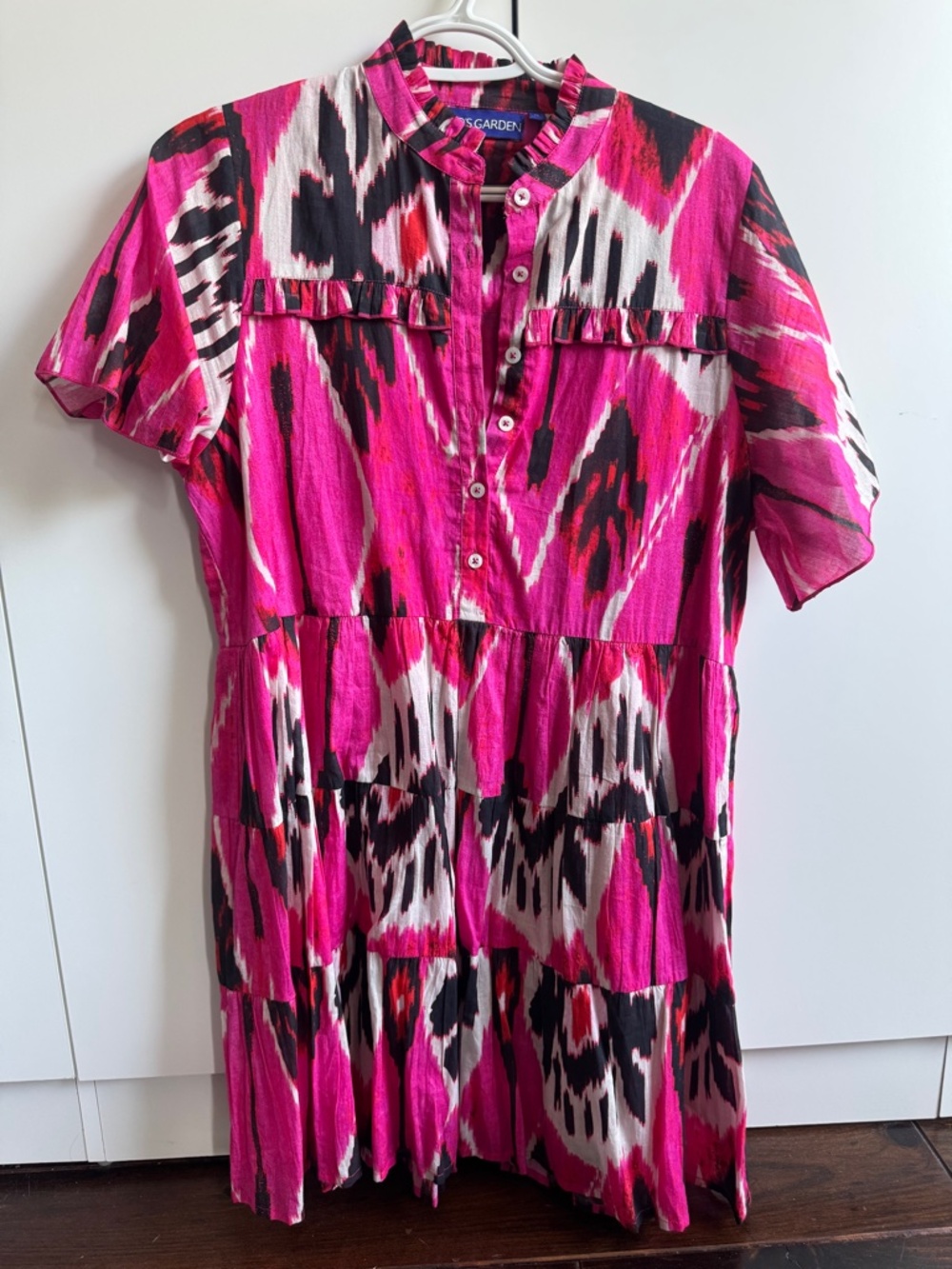 NWOT Anthropologie Ro's Garden Pink Dress - size small